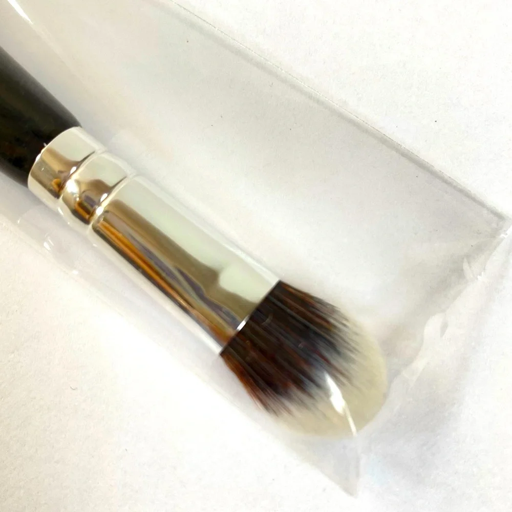 Mally Beauty Double Ended Make Up Brush Cheeks and Eyes New in Box